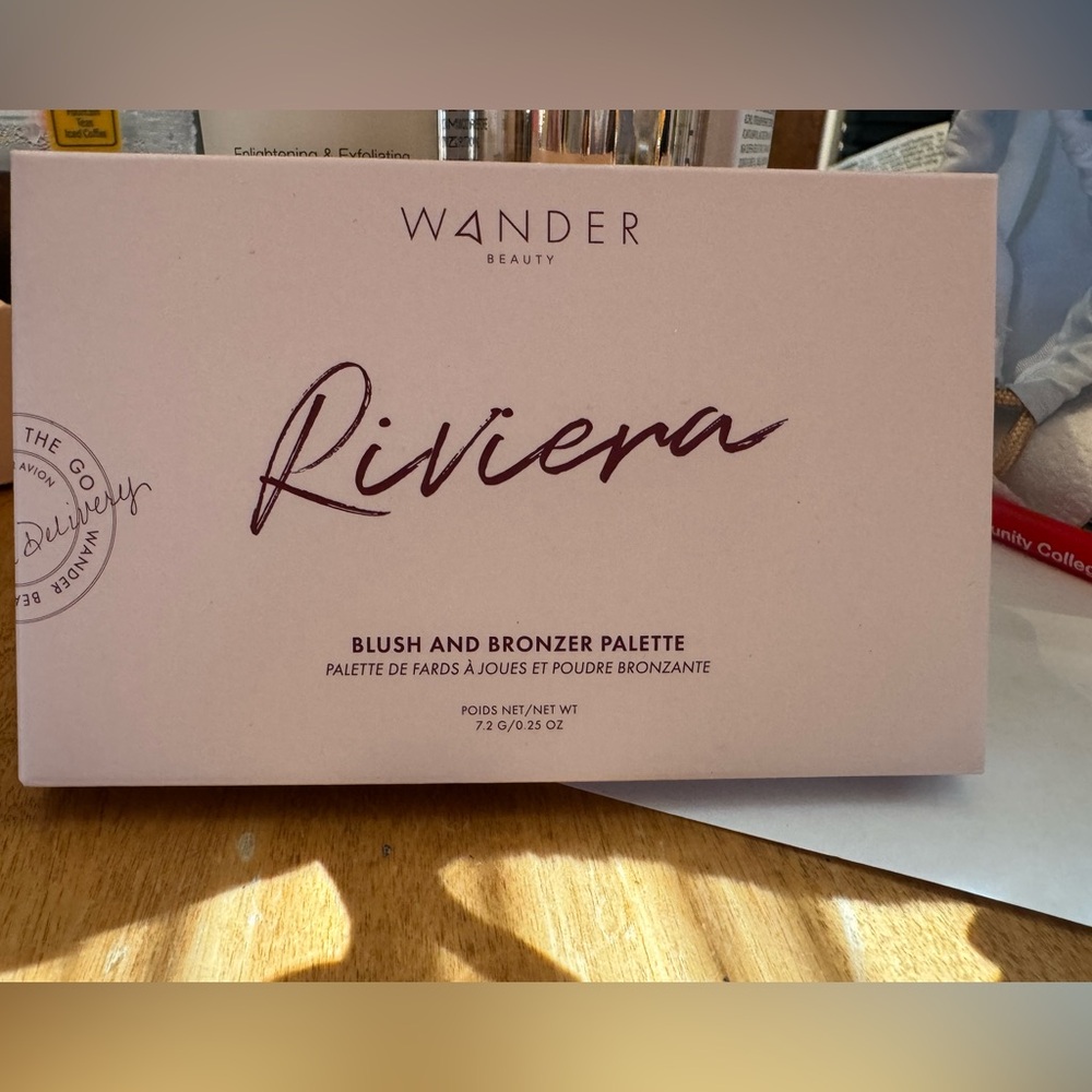 🆕Wander Beauty Riviera Blush And Bronzer Palette - New Sealed Box